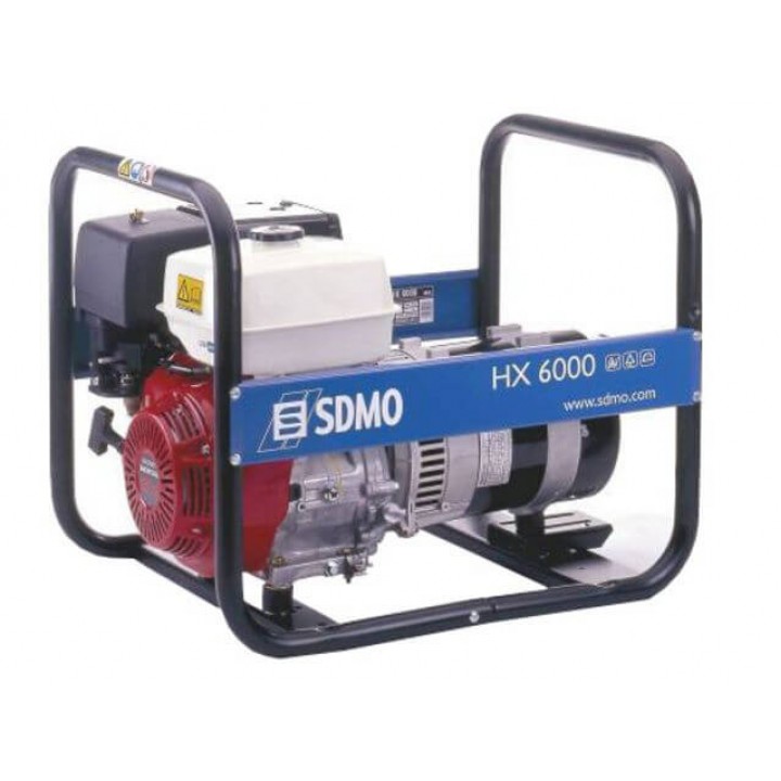 Генератор бензиновый SDMO HX 6000